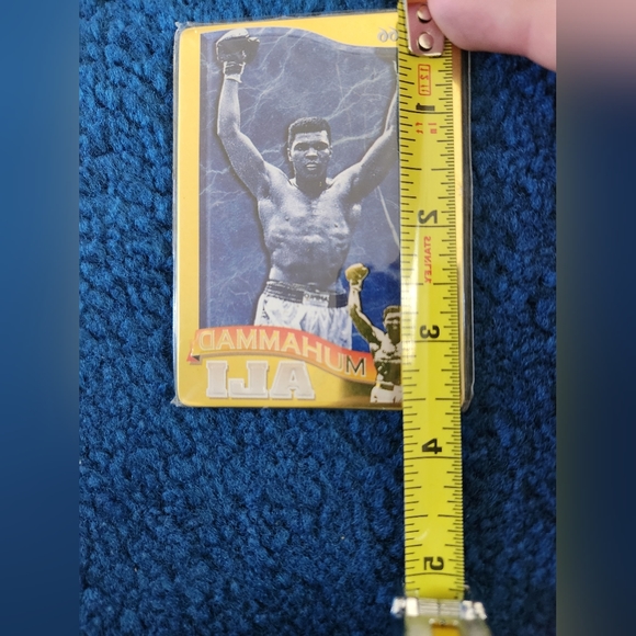 1995 Muhammad Ali Metal Impression Cards Set of 6 - Picture 5 of 6